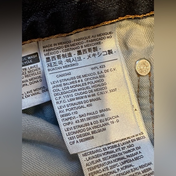 Men's Levi's® 514™ Denim Straight-Fit Jeans W32 L34 - Picture 14 of 16